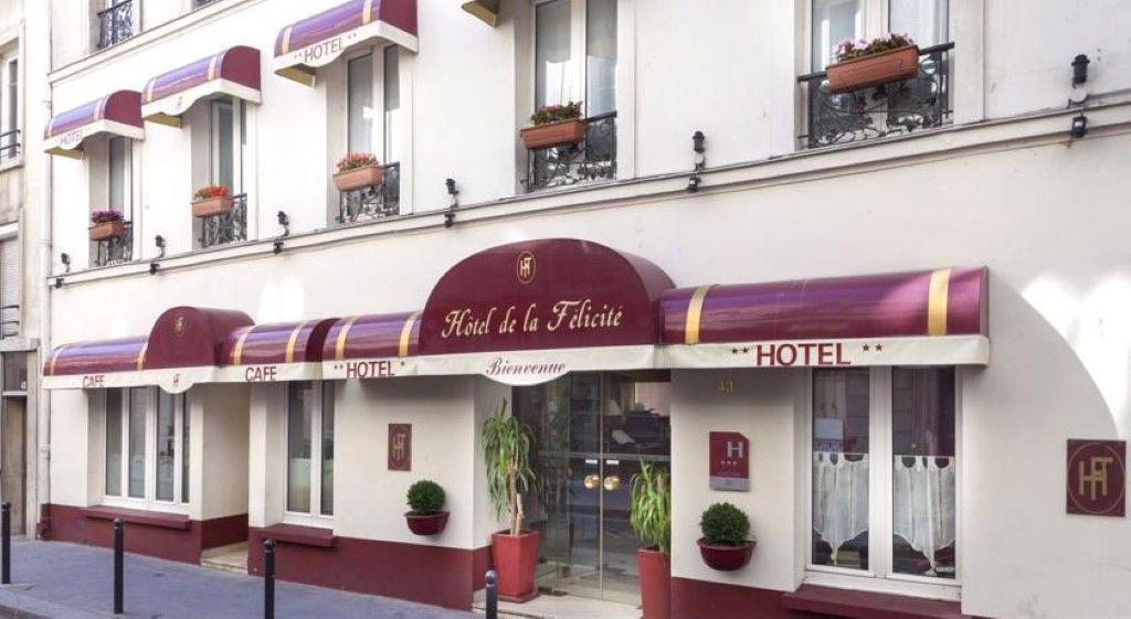 Hotel De La Felicite Παρίσι Εξωτερικό φωτογραφία